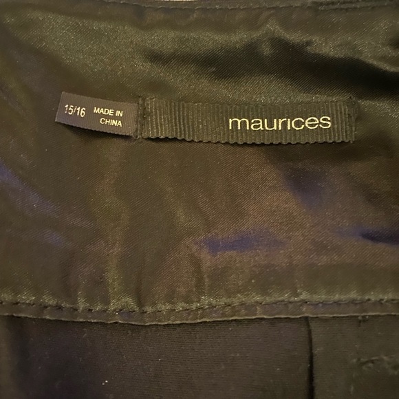 Black pencil skirt sz 15/16 - Picture 2 of 3